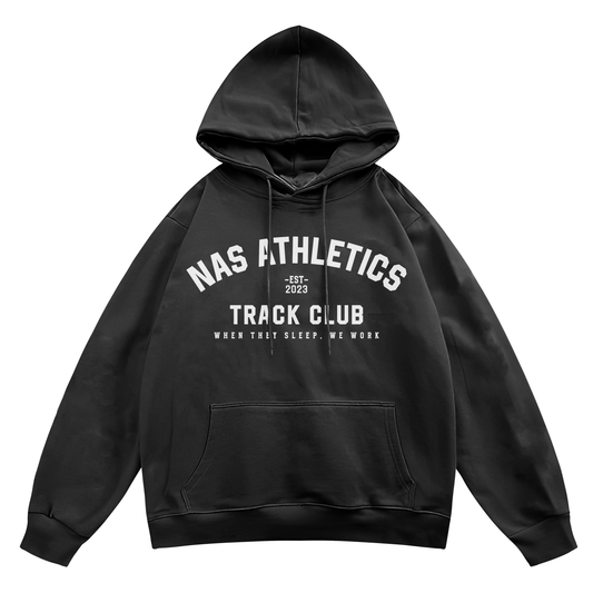 Track Club - Hoodie - Black