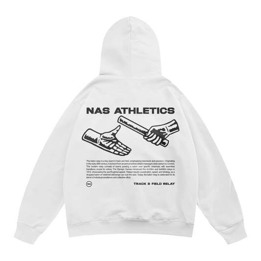 Relay - Hoodie - White